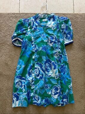 Shop the Mint Nursing Collection- Green Floral Dress-brand new never worn!!